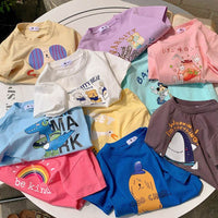 Children's Half Sleeve Top Summer Wear