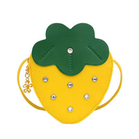 Girls Cute Strawberry Cross-body Men And Women Baby Coin Purse Decoration Bag