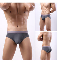 Men's Ice Silk Briefs Thin High Elasticity
