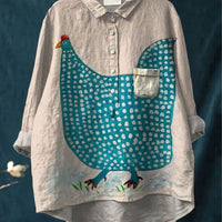 Women's New Amazon AliExpress Loose Printed Round Neck Casual Plus Size Women's Clothing