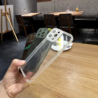 Black And Transparent Fine Pupil Pupil Mobile Phone Case