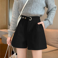Spring And Summer High Waist Petite Slimming And Wide Leg A-line Outerwear Boot Pants