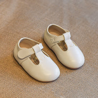Toddler Girls' Leather Shoes With Soft Soles