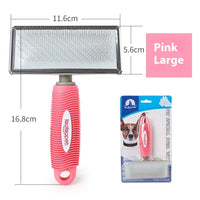 Fashion Comfortable Plastic Handle Pet Needle Comb