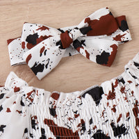 Summer Infant Toddler Leopard Print Skirt Romper