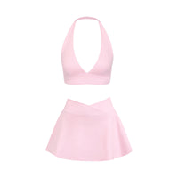 Shockproof High Elastic Brushed Fitness Tennis Skirt