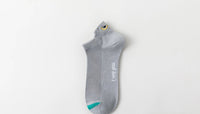 Ear-loop Mesh Breathable Sweat-wicking Low-top Youth Trendy Basketball Socks