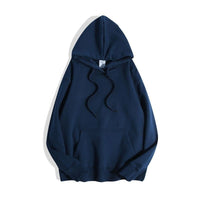 Ultra-soft Silver Fox Fleece-lined Thickened And Insulated Hooded Sweatshirt