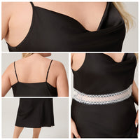 New Plus Size Camisole Pajamas For Women Summer Satin Sexy Nightdress Loungewear