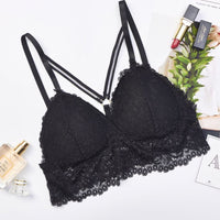 Lace Edge Beautiful Back Wrapped Chest Tube Top Bottoming Vest Underwired Tube Top