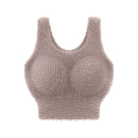 Fleece-lined Thickened Fleece Camisole Thermal Vest