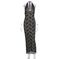 Women's Sleeveless Slit Sexy Sheath Dress