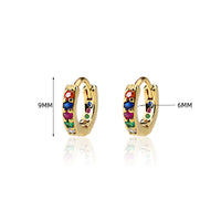 Zircon Nose Ring Perforated Ornament