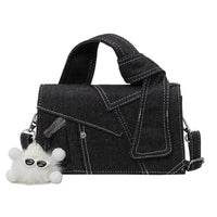 Simple Denim Fabric High-end Feel Versatile Fashion Crossbody Bag For Women
