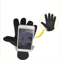 Warm And Cold Resistant Touch Screen Full-length Cycling Gloves In Winter