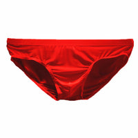 Knitted Opaque U Convex Men's Ice Silk Briefs