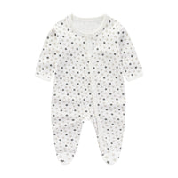 Minimalist And Creative Pure Cotton Newborn Jumpsuit