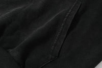 360g Heavy Cotton Distressed Washed Hoodie Drop-shoulder Loose Fit Sweatshirt