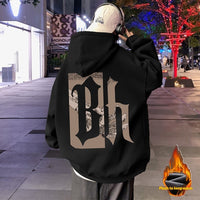Loose-fit Hoodie Hong Kong-style High-street Fashion Brand Jacket