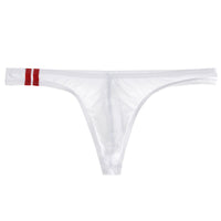 Men's Ice Silk Transparent T-back Thin