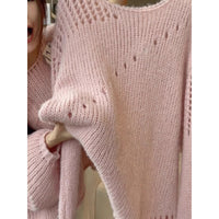 Women's Style Knitted Hollow Out Sweater