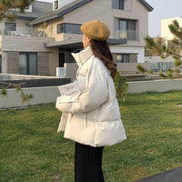 Stylish Short Koreanstyle Down Jacket For Women