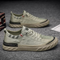 Casual Student Canvas Sneakers Lazy Breathable Ice Silk