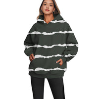 European And American Ladies Casual Style Printed Hooded Top
