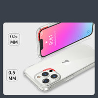 Mobile Phone Shell Transparent Soft Shell Tpu Anti-fall Protective Cover