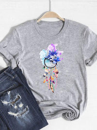 Geometric Printed Summer Short Sleeve