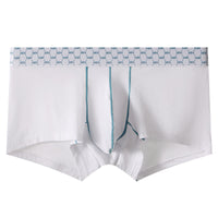 Sports Fitness Low Waist Small Boxer Contrast Color Pants
