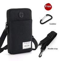 Oxford Cloth Waterproof Outdoor Sports Crossbody Phone Bag