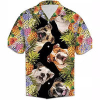 Seaside Vacation Style Loose Casual Shirt Male