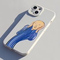 Oil Painting Creative Trendy Mobile Phone Case