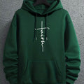 Men's Casual Printed Hoodie With Drawstring
