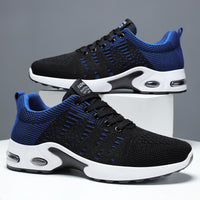 Men's Flyknit Mesh Breathable Casual Soft Sole Sneakers