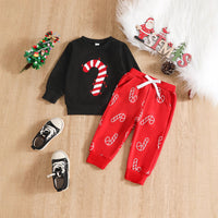 Christmas Candy Cane Embroidery Set