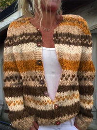 Autumn And Winter Popular Loose 3D Printed Sweater