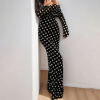 Crew-neck Figure-hugging Sheath Dress