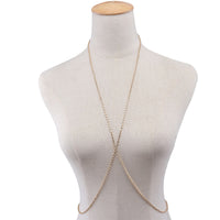 Women's Simple Fashion Rhinestone Breast Chain