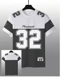 Summer Menswear Casual Digital Printed Round Neck Short Sleeve T-shirt