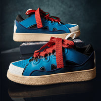 Dexun Young Couple's Bread Shoes Thick-soled Casual