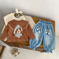 Spring And Autumn New Jacquard Knitted Top