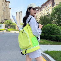 Drawstring Drawstring Pocket Outdoor Tennis Backpack
