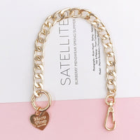 Yilian New Electroplated Metal Heart Bracelet