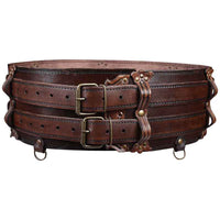 Retro Double Solid Color Belt Buckle For Belt