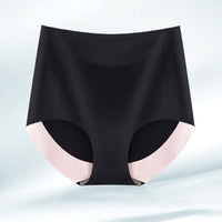 High Waist Seamless Breathable Cotton Antibacterial Women's Panties