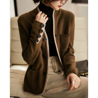 Women's Knitwear Cardigan Outerwear Sweater Korean Style