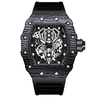 Bucket Shaped Quick Waterproof Men's Quartz Watch