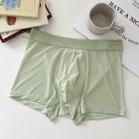 Ice Silk Seamless Men's Underwear Summer Breathable